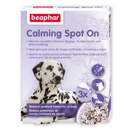 Beaphar Calming Spot On Perro Pipetas Calmantes para el Estrés y Problemas de Comportamiento 3x0,7 mL