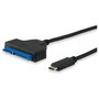 Equip Adaptador Cable USB-C a SATA 133456 Negro