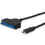 Equip Adaptador Cable USB-C a SATA 133456 Negro