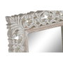 DKD Home Decor Espejo de Pared de Mango y Cristal Decape Blanco 44x3x152 cm