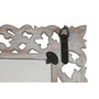 DKD Home Decor Espejo de Pared de Mango y Cristal Decape Blanco 44x3x152 cm