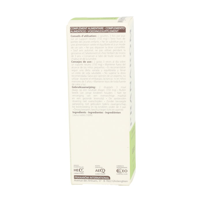 Pranarom Aceite Esencial de Laurel 5 ml Pranarom Aceite Esencial de Laurel 5 ml