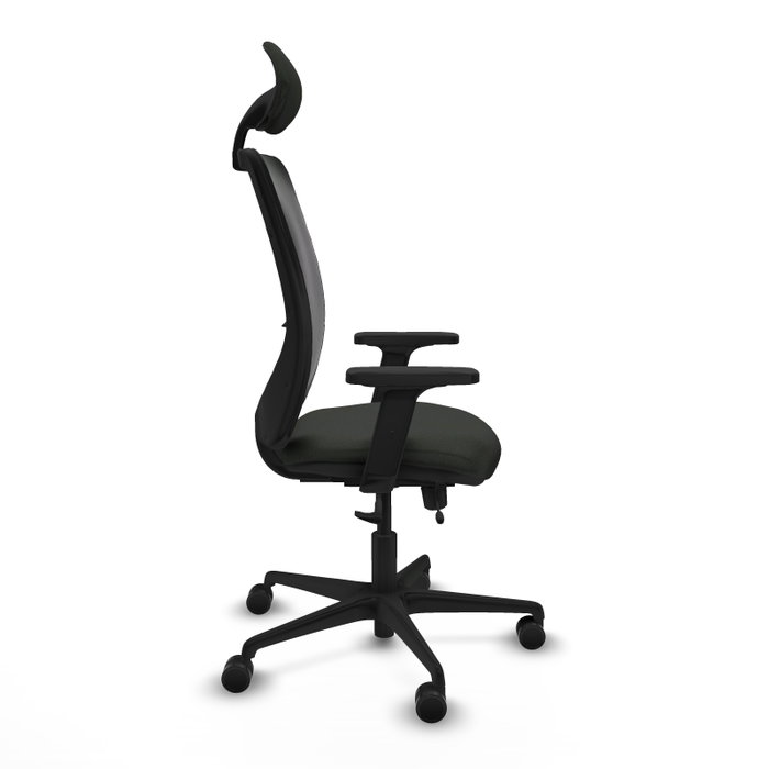PIQUERAS Y CRESPO Silla de oficina Zulema con mecanismo Sincro/Traslack, Tela Negra PIQUERAS Y CRESPO Silla de oficina Zulema con mecanismo Sincro/Traslack, Tela Negra