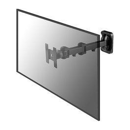 LINDY Soporte Flexible de Pared para Monitor LCD VESA, Capacidad 10 kg, Compatible Pantallas hasta 19", Negro - Ref. 40765