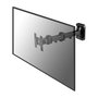 LINDY Soporte Flexible de Pared para Monitor LCD VESA, Capacidad 10 kg, Compatible Pantallas hasta 19", Negro - Ref. 40765