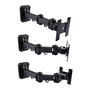 LINDY Soporte Flexible de Pared para Monitor LCD VESA, Capacidad 10 kg, Compatible Pantallas hasta 19", Negro - Ref. 40765