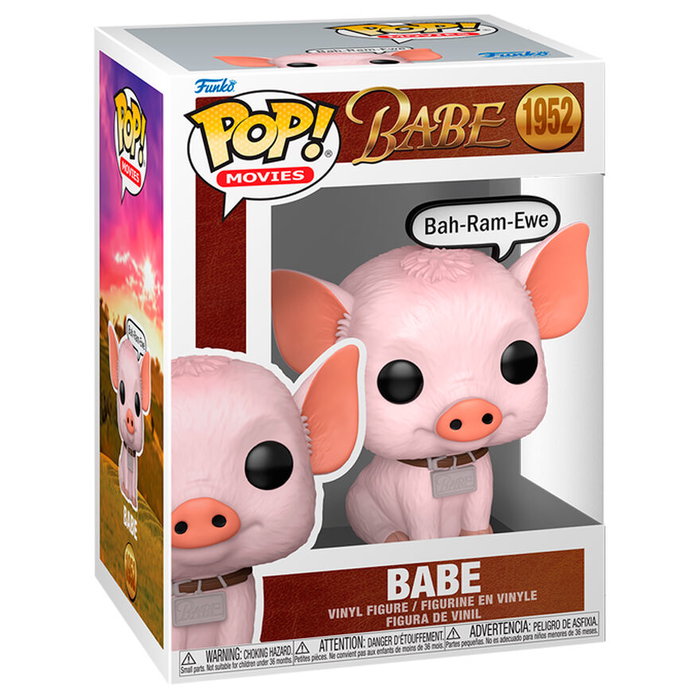Funko Figura POP Babe El Cerdito Valiente Figura Vinilo Caja Regalo