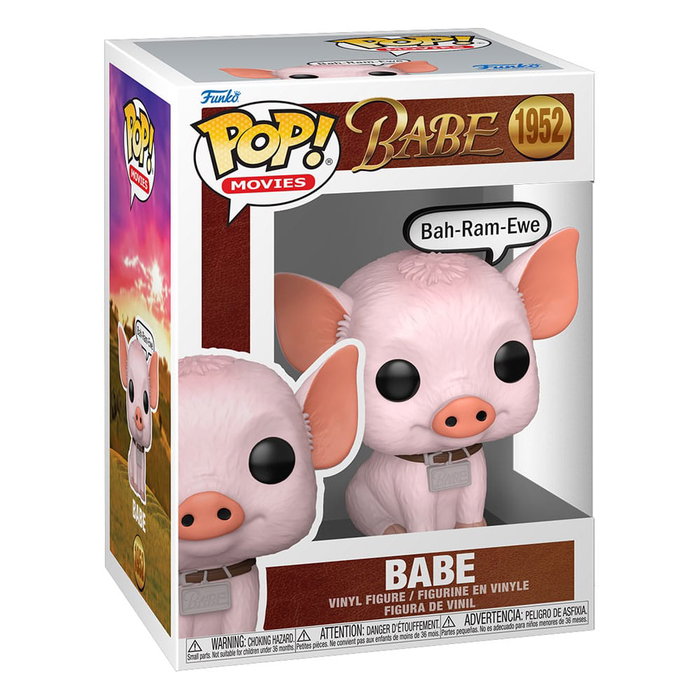 Funko POP! Movies Babe, el cerdito valiente (Bah-Ram-Ewe) Figura de Vinilo Funko POP! Movies Babe, el cerdito valiente (Bah-Ram-Ewe) Figura de Vinilo