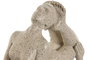 DKD Home Decor Figura de Resina Yoga Blanco