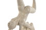 DKD Home Decor Figura de Resina Yoga Blanco