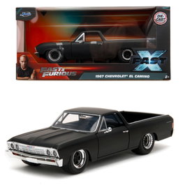 Jada Fast & Furious 1967 El Camino 1:24 Negro