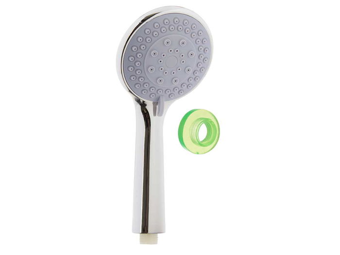 Berilo Teléfono Ducha Grande Plateado 3 Funciones 10.5x24x5 cm (Set de 12)