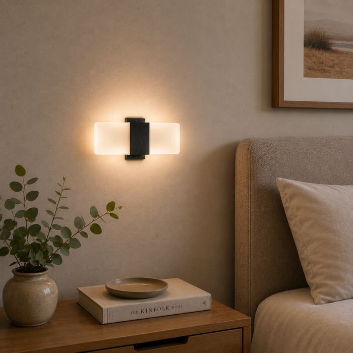 METRO Aplique de pared LED 6W 459Lm 4200K Blanco Natural METRO Aplique de pared LED 6W 459Lm 4200K Blanco Natural