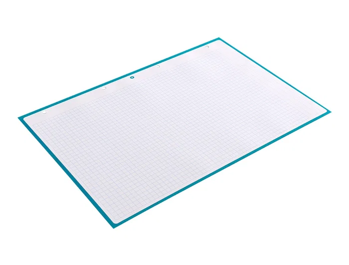 Antartik Recambio A4 80 Hojas 90gr Cuadro 5mm 4 Taladros 1 Banda con Marco Color Turquesa
