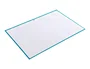 Antartik Recambio A4 80 Hojas 90gr Cuadro 5mm 4 Taladros 1 Banda con Marco Color Turquesa