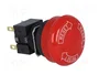 OMRON Interruptor de Emergencia A165E-S-02 con 2 NC
