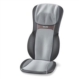 Beurer MG-295 Funda Asiento Masaje Shiatsu 3D con Calor y Luz Color Negro