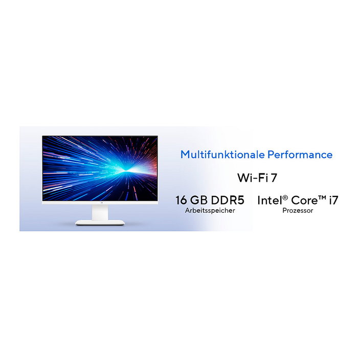 ASUS ExpertCenter P4 V440VAK-BPC270W PC Todo en Uno 23.8" Full HD, Intel Core i5-13420H, 8GB RAM, 512GB SSD, Wi-Fi 6E, Windows 11 Home, Negro