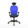 PIQUERAS Y CRESPO Silla de oficina Jorquera Azul marino con mecanismo Sincro/Traslack