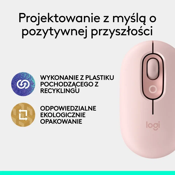 Logitech POP Mouse Rosa
