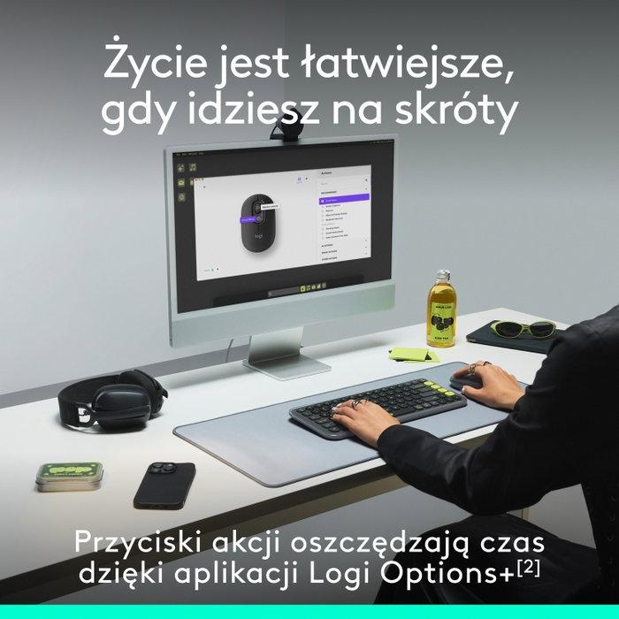Logitech POP Mouse Rosa