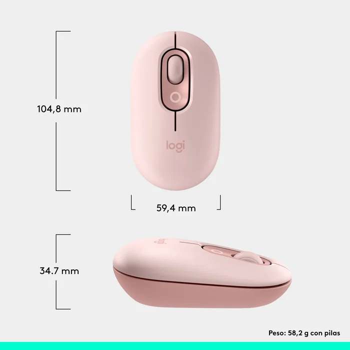 Logitech POP Mouse Rosa Logitech POP Mouse Rosa