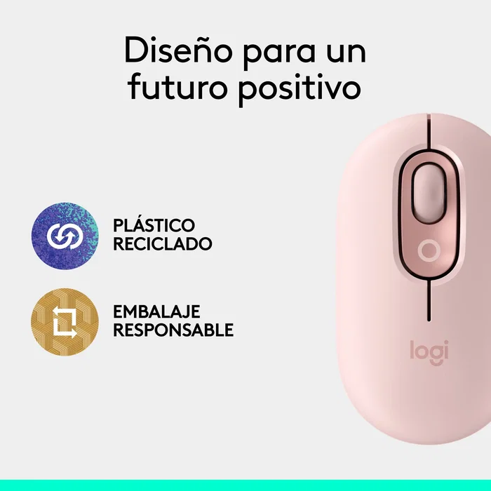 Logitech POP Mouse Rosa Logitech POP Mouse Rosa