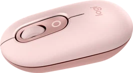 Logitech Ratón Inalámbrico POP Rosa - Rosa - 910-007413 - Bluetooth 5.1 - DPI Ajustable - Silencioso