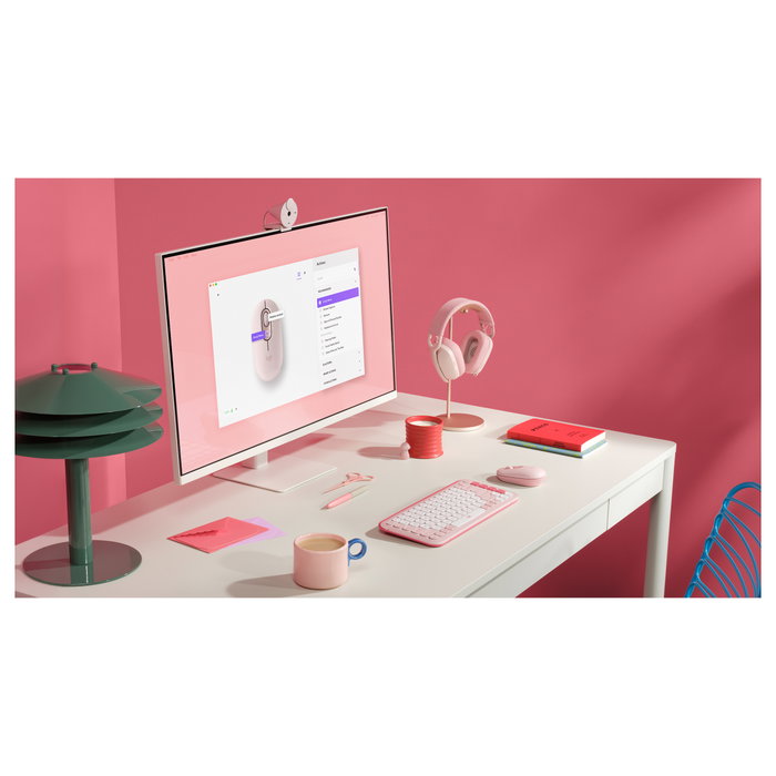 Logitech POP Mouse Rosa
