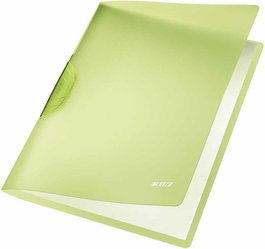 Dosier Clip Leitz Pp Colorclip Rainbow A4 Pinza Plastico Pivot.30H Verde (Set de 6)