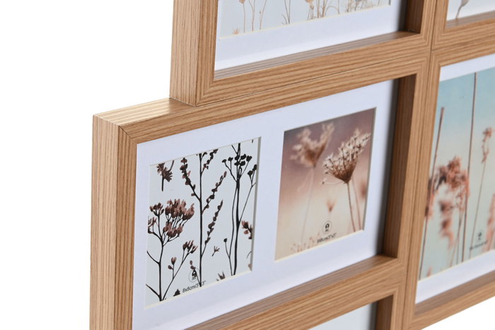 DKD Home Decor Marco Multifoto MDF Cristal 40,5x2x39 5 Fotos DKD Home Decor Marco Multifoto MDF Cristal 40,5x2x39 5 Fotos