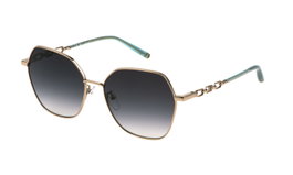 Escada SESD94-5608FE Gafas de sol doradas con cristal gris