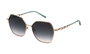 Escada SESD94-5608FE Gafas de sol doradas con cristal gris