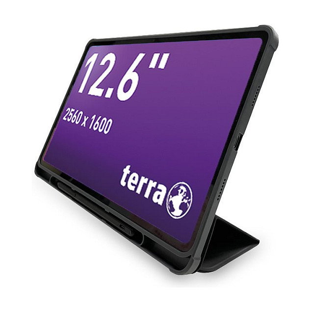 Wortmann TERRA PAD 1201 12.6" Tablet Android 14, Pantalla OLED 2560x1600, 8GB RAM, 256GB, LTE 4G, 9500 mAh, Color Antracita Wortmann TERRA PAD 1201 12.6" Tablet Android 14, Pantalla OLED 2560x1600, 8GB RAM, 256GB, LTE 4G, 9500 mAh, Color Antracita