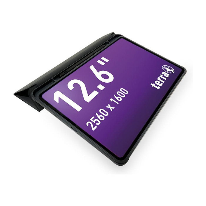 Wortmann TERRA PAD 1201 12.6" Tablet Android 14, Pantalla OLED 2560x1600, 8GB RAM, 256GB, LTE 4G, 9500 mAh, Color Antracita Wortmann TERRA PAD 1201 12.6" Tablet Android 14, Pantalla OLED 2560x1600, 8GB RAM, 256GB, LTE 4G, 9500 mAh, Color Antracita