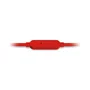 JBL TUNE 160 Auriculares Intraurales Alámbricos con Micrófono, Conector Jack 3.5 mm, Color Rojo