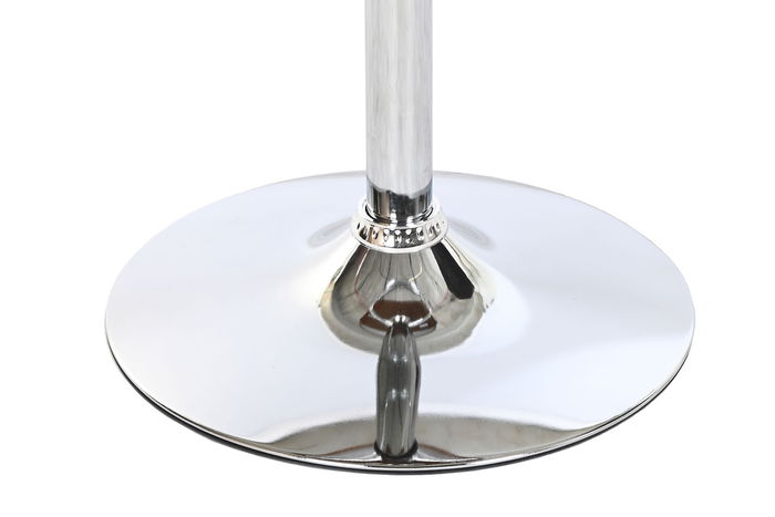 DKD Home Decor Black office Taburete Moderno Gris Marron Poliester Nogal 54 x 101.5 x 53 cm