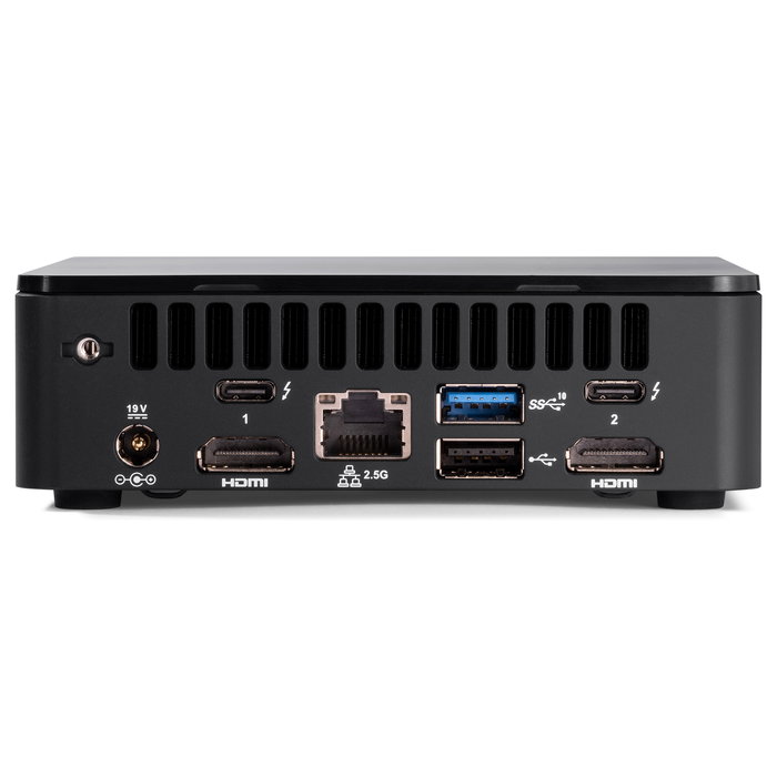 ASUS NUC 12 Pro Mini PC Barebone Kit Wall Street Canyon RNUC12WSKI700002I, Intel Core i7-1260P (12ª Gen), 4.7 GHz, DDR4, Wi-Fi 6E, Thunderbolt 4, sin RAM/SSD