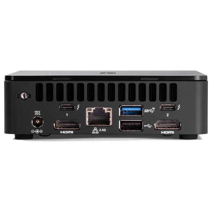 ASUS NUC 12 Pro Mini PC Barebone Kit Wall Street Canyon RNUC12WSKI700002I, Intel Core i7-1260P (12ª Gen), 4.7 GHz, DDR4, Wi-Fi 6E, Thunderbolt 4, sin RAM/SSD
