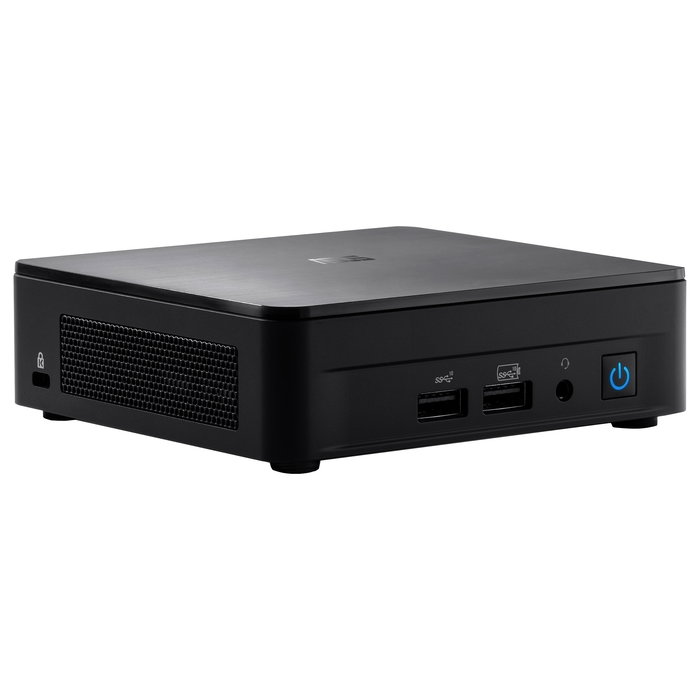 ASUS NUC 12 Pro Mini PC Barebone Kit Wall Street Canyon RNUC12WSKI700002I, Intel Core i7-1260P (12ª Gen), 4.7 GHz, DDR4, Wi-Fi 6E, Thunderbolt 4, sin RAM/SSD