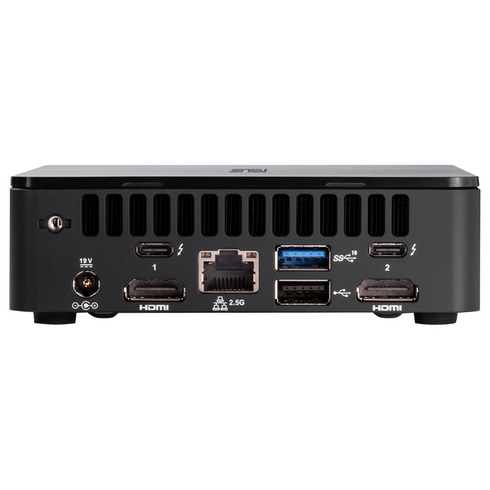 ASUS NUC 12 Pro Mini PC Barebone Kit Wall Street Canyon RNUC12WSKI700002I, Intel Core i7-1260P (12ª Gen), 4.7 GHz, DDR4, Wi-Fi 6E, Thunderbolt 4, sin RAM/SSD