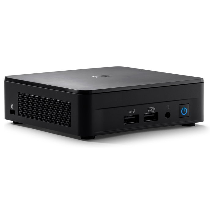 ASUS NUC 12 Pro Mini PC Barebone Kit Wall Street Canyon RNUC12WSKI700002I, Intel Core i7-1260P (12ª Gen), 4.7 GHz, DDR4, Wi-Fi 6E, Thunderbolt 4, sin RAM/SSD