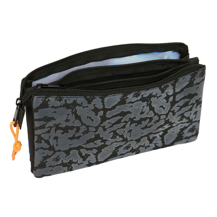 Portatodo Naruto Negro 22 x 12 x 3 cm