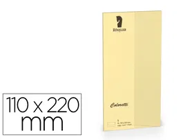 Rossler Coloretti Sobre DL Americano Marron Arena 110x220 mm Pack 5 Unidades