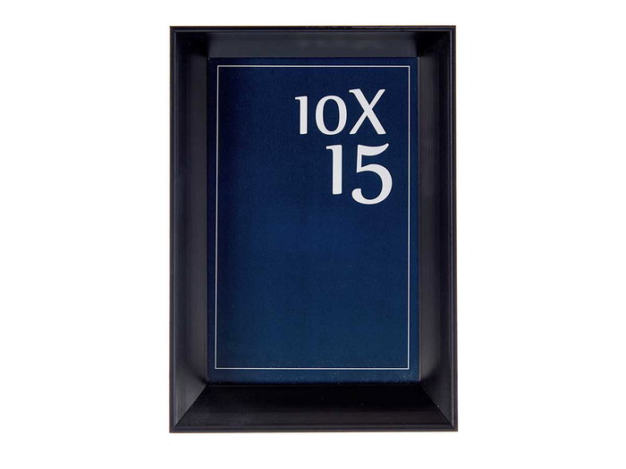 Giftdecor Portafoto Plástico Moldura Negro para Foto 10x15 cm (Set de 24)