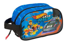 Neceser de Viaje Hot Wheels Let's race Azul Negro 26 x 15 x 12 cm