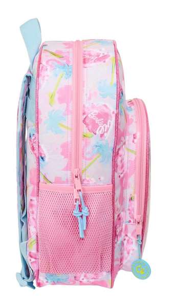 Mochila Escolar Barbie Painterly Rosa Azul cielo 32 x 38 x 12 cm