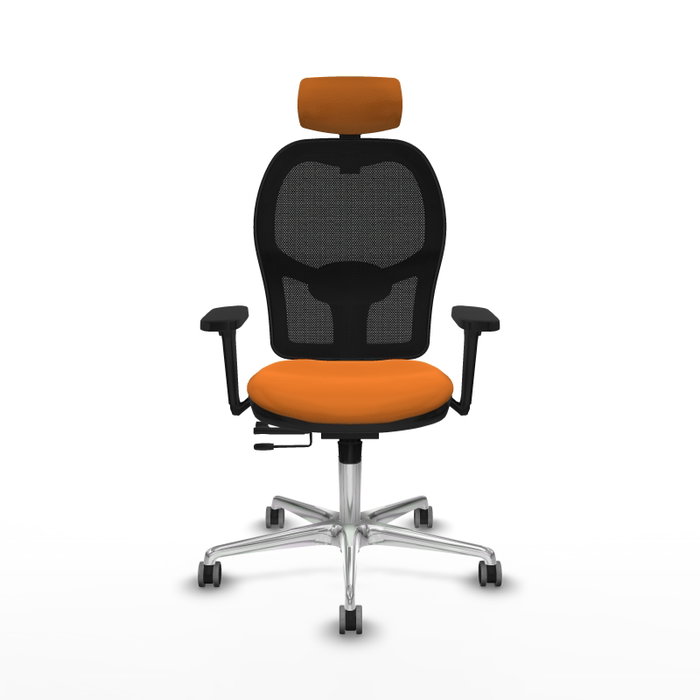 PIQUERAS Y CRESPO Silla de oficina Jorquera Naranja y Negro PIQUERAS Y CRESPO Silla de oficina Jorquera Naranja y Negro