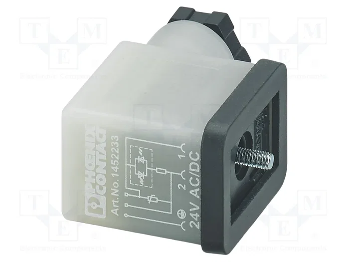 PHOENIX CONTACT Conector de válvulas industrial formato B hembra M16 PHOENIX CONTACT Conector de válvulas industrial formato B hembra M16