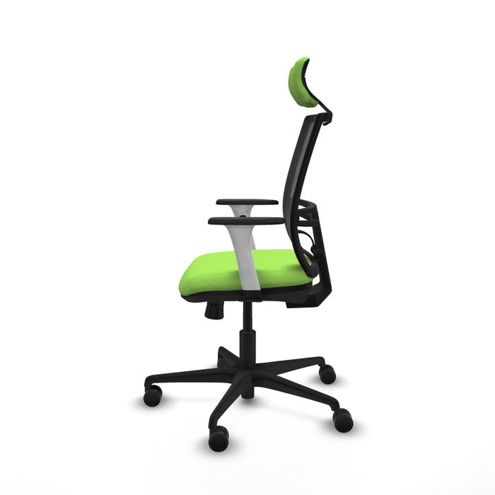 PIQUERAS Y CRESPO Silla de oficina Yunquera Pistacho/Negro con Mecanismo Sincro/Traslack PIQUERAS Y CRESPO Silla de oficina Yunquera Pistacho/Negro con Mecanismo Sincro/Traslack